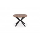 Стол обеденный HALMAR PERONI орех/черный 100-250/100